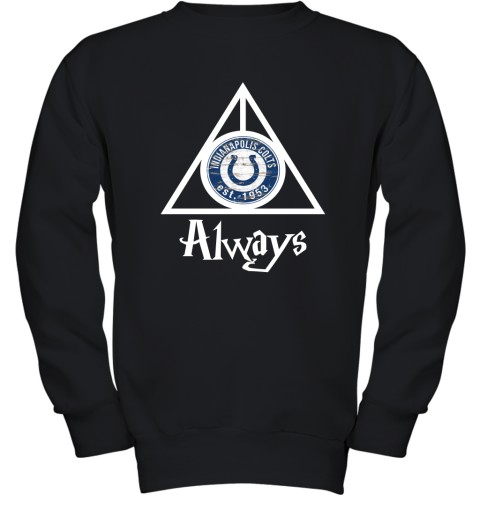 Always Love The Indianapolis Colts x Harry Potter Mashup Youth Sweatshirt