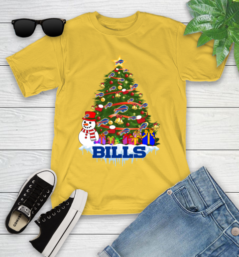 Buffalo Bills Merry Christmas NFL Football Sports Youth T-Shirt 8