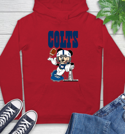 NFL Indianapolis Colts Mickey Mouse Disney Super Bowl Football T Shirt Hoodie 10