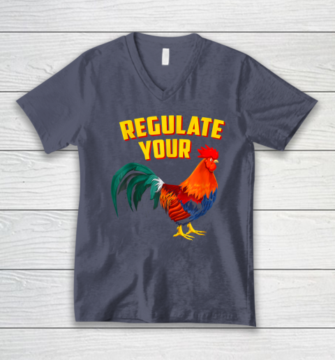 Regulate Your Dick Pro Choice Feminist Women's Rights V-Neck T-Shirt 6