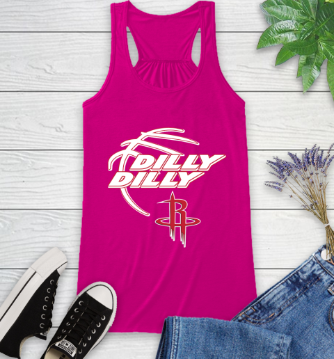 NBA Houston Rockets Dilly Dilly Basketball Sports Racerback Tank 8
