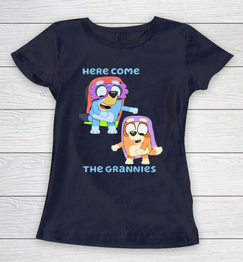 Blueys Shirt Here Come The Grannies Women's T-Shirt 2