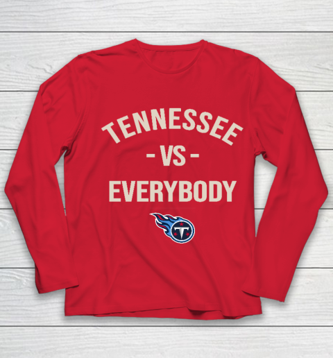 Tennessee Titans Vs Everybody Youth Long Sleeve 8