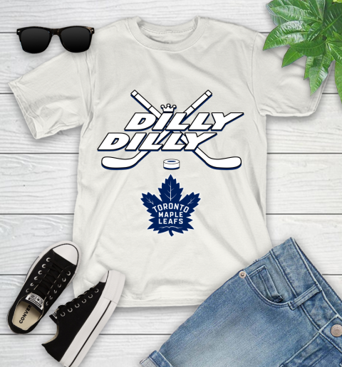 NHL Toronto Maple Leafs Dilly Dilly Hockey Sports Youth T-Shirt