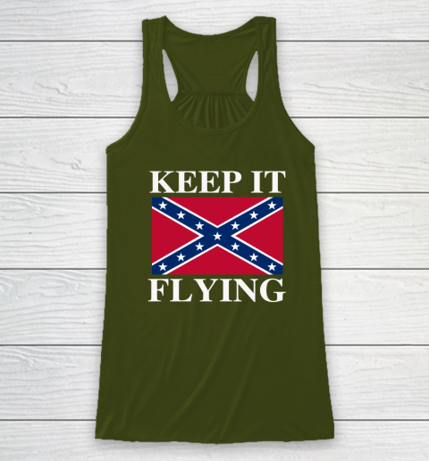 Keep It Flying Confederate Flag Racerback Tank 2