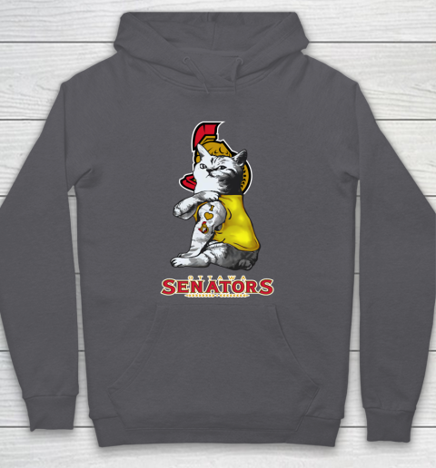 NHL My Cat Loves Ottawa Senators Hockey Hoodie 4