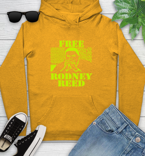 Freee rodney reed Youth Hoodie 3 Freee rodney reed Youth Hoodie - Image 3