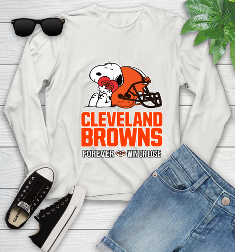 NFL The Peanuts Movie Snoopy Forever Win Or Lose Football Cleveland Browns 136