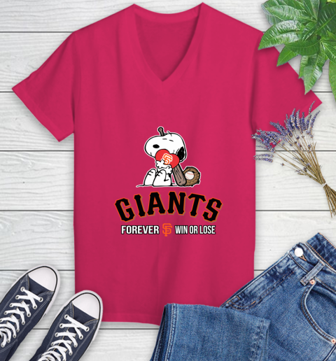 MLB The Peanuts Movie Snoopy Forever Win Or Lose Baseball San Francisco Giants 85