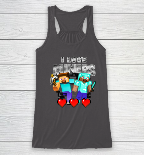 I Love Miners Racerback Tank 6