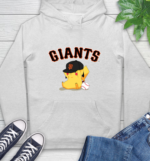 MLB Pikachu Baseball Sports San Francisco Giants Hoodie