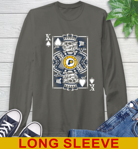 Indiana Pacers NBA Basketball The King Of Spades Death Cards Shirt Long Sleeve T-Shirt 10