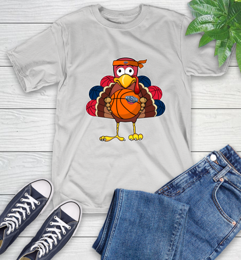 New Orleans Pelicans Turkey thanksgiving day T-Shirt