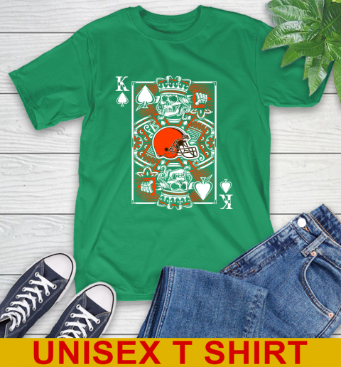 Cleveland Browns NFL Football The King Of Spades Death Cards Shirt T-Shirt 8 Cleveland Browns NFL Football The King Of Spades Death Cards Shirt T-Shirt - Image 8