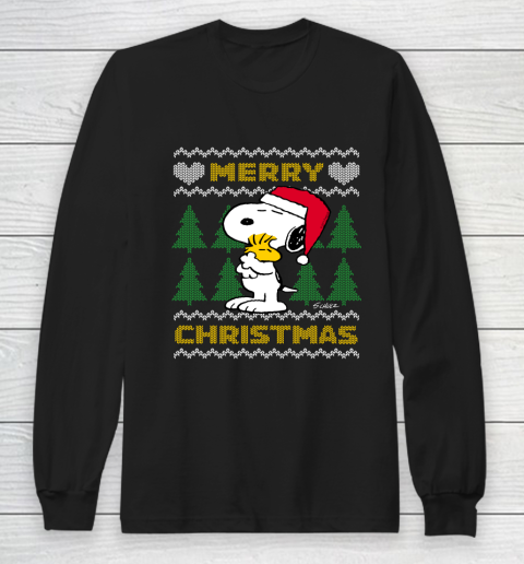 Peanuts Snoopy Merry Christmas Ugly Long Sleeve T-Shirt