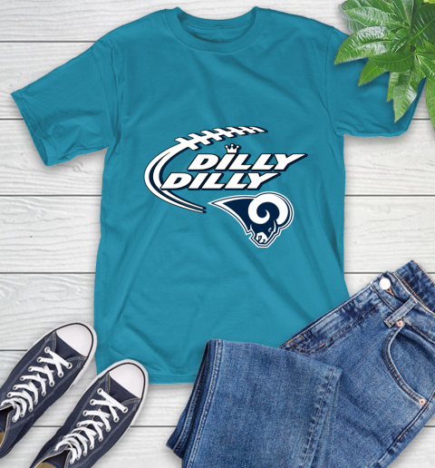 NFL Los Angeles Rams Dilly Dilly Football Sports T-Shirt 8