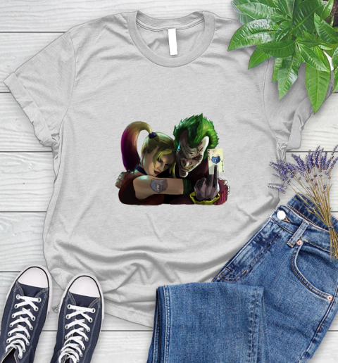 Memphis Grizzlies NBA Basketball Joker Harley Quinn Suicide Squad Women's T-Shirt