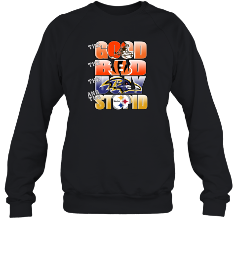 NFL Good Bad Ugly Stupid Mashup Cleveland Browns Long Sleeve T-Shirt -  Rookbrand