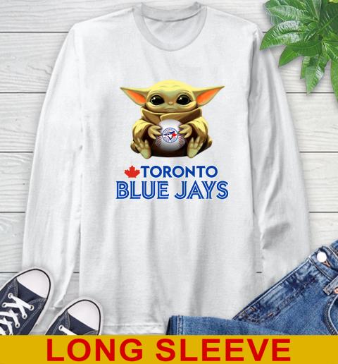 MLB Baseball Toronto Blue Jays Star Wars Baby Yoda Shirt 58