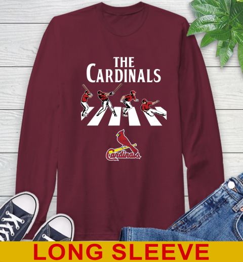 MLB Baseball St.Louis Cardinals The Beatles Rock Band Shirt Long Sleeve T-Shirt 7