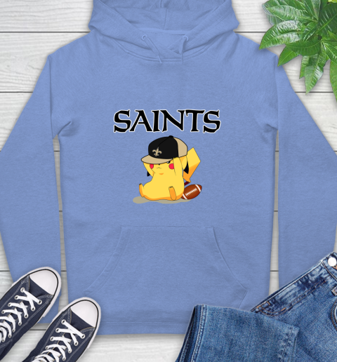NFL Pikachu Football Sports New Orleans Saints Hoodie 11
