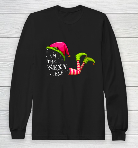Sexy Elf Matching Family Group Christmas Funny Long Sleeve T-Shirt