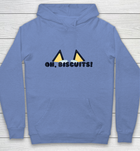 Blueys Oh Biscuits Mums Dad Cartoon Mothers Youth Hoodie 7