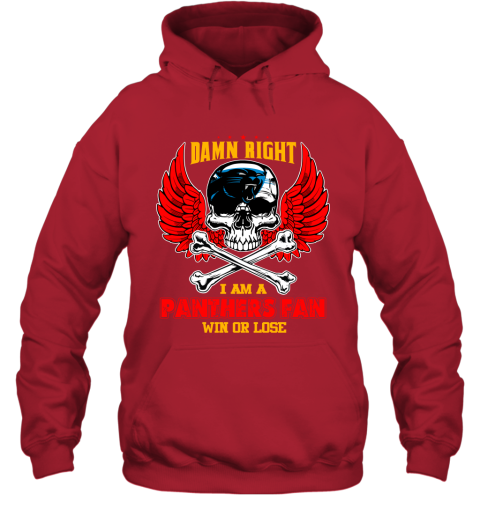 NFL Damn Right I Am A New York Jets Win Or Lose Skull Football Sports (2) XE98x6yLN4E hoodie 23 95 151514 front red