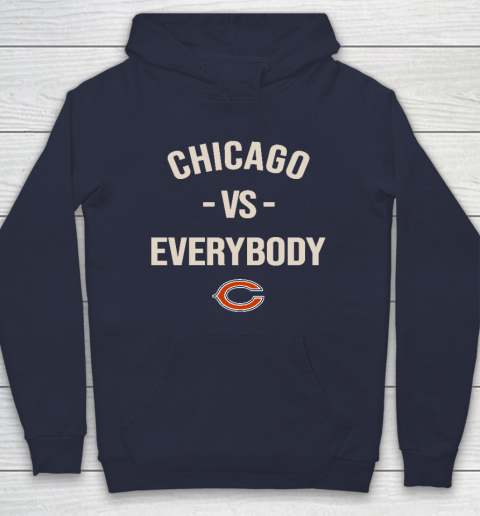 Chicago Bears Vs Everybody Hoodie 2