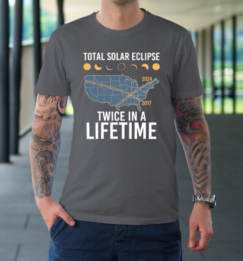 Twice In A Lifetime Solar Eclipse Shirt 2024 Total Eclipse T-Shirt 6