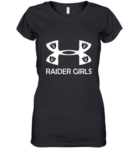 The New Raider Girl Women's V-Neck T-Shirt
