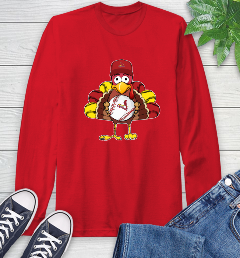 St.Louis Cardinals Turkey thanksgiving Long Sleeve T-Shirt 10