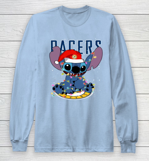 Indiana Pacers NBA noel stitch Basketball Christmas Long Sleeve T-Shirt 5
