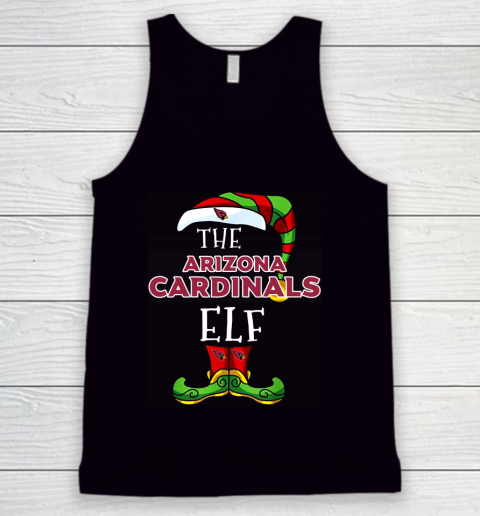 Arizona Cardinals Christmas ELF Funny NFL Tank Top