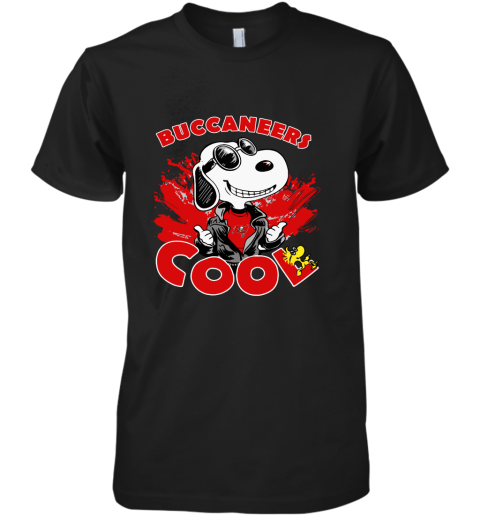Tampa Bay Buccaneers Snoopy Joe Cool We're Awesome Premium Men's T-Shirt