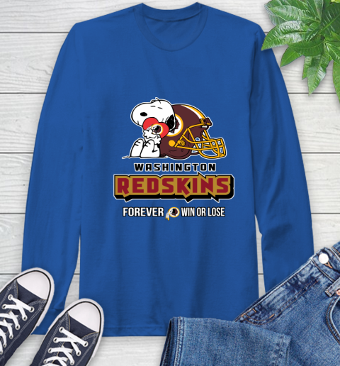NFL The Peanuts Movie Snoopy Forever Win Or Lose Football Washington Redskins 66
