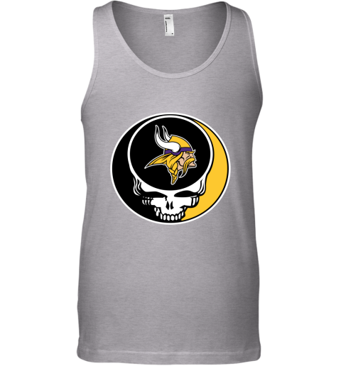 NFL Minnesota Vikings Grateful Dead Rock Band Football Sports x48m9sA4RVS unisex tank 17 95 151514 front sport grey