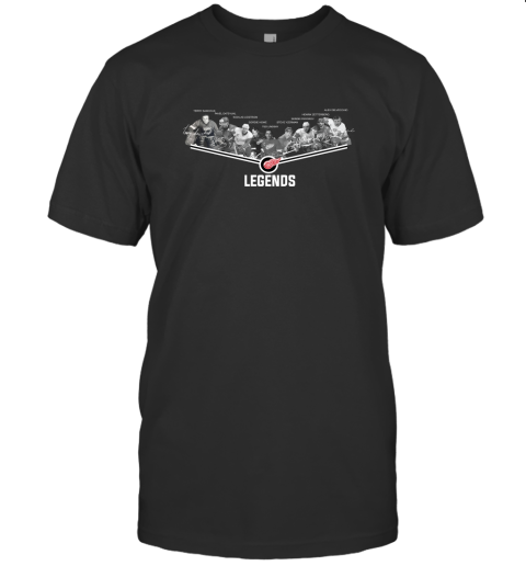 Detroit Red Wings Players Legends T-Shirt