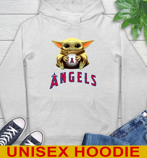 MLB Baseball Los Angeles Angels Star Wars Baby Yoda Shirt 13