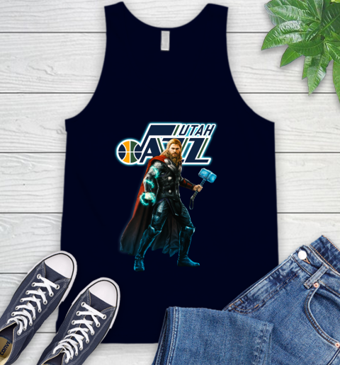NBA Thor Avengers Endgame Basketball Utah Jazz Tank Top 3