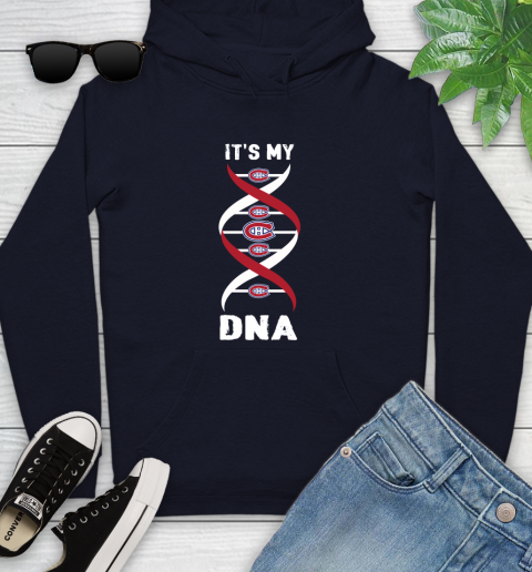 Montreal Canadiens NHL Hockey It's My DNA Sports Youth Hoodie 3
