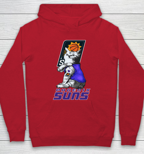 NBA Basketball My Cat Loves Phoenix Suns Hoodie 7