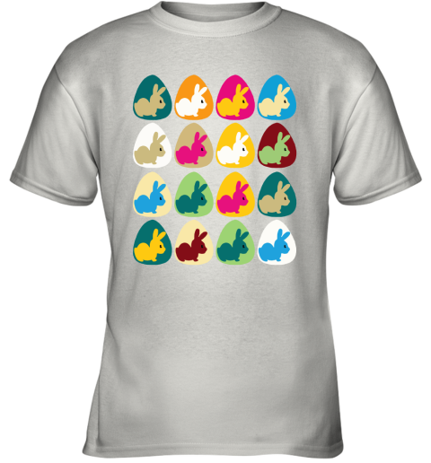Easter Rabbit Inside Easter Egg Color Combination Youth T-Shirt
