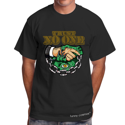Trust No One Eye T Shirt To Matching Jordan 5 Oregon Apple GreenBlack Shirts Hip Hop Tshirts Sneakers Matching