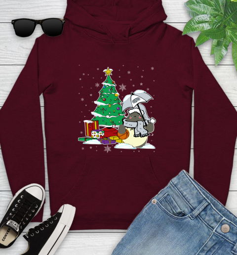 San Antonio Spurs NBA Basketball Cute Tonari No Totoro Christmas Sports Youth Hoodie 7