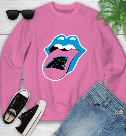 Carolina Panthers NFL Football Lips I Root For My Team Adoring Fan 121