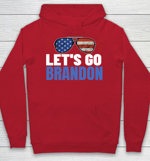 Let's Go Brandon Flag Sunglasses Hoodie 6
