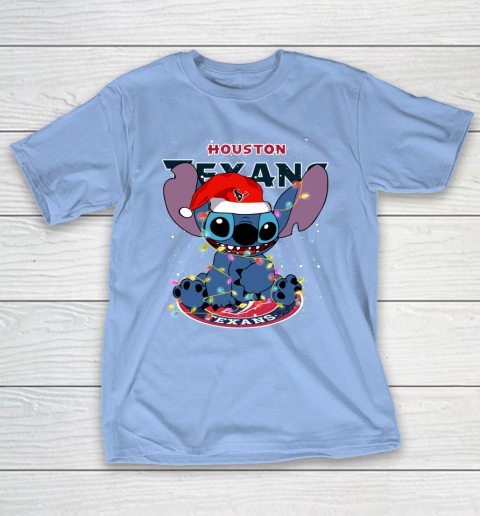 Houston Texans NFL Football noel stitch Christmas T-Shirt 8