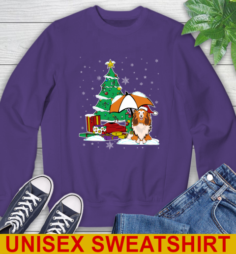 Sheltie Christmas Dog Lovers Shirts 28