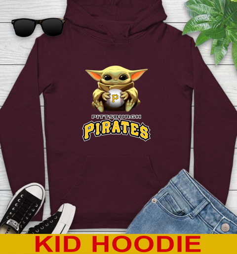 MLB Baseball Pittsburgh Pirates Star Wars Baby Yoda Shirt 140
